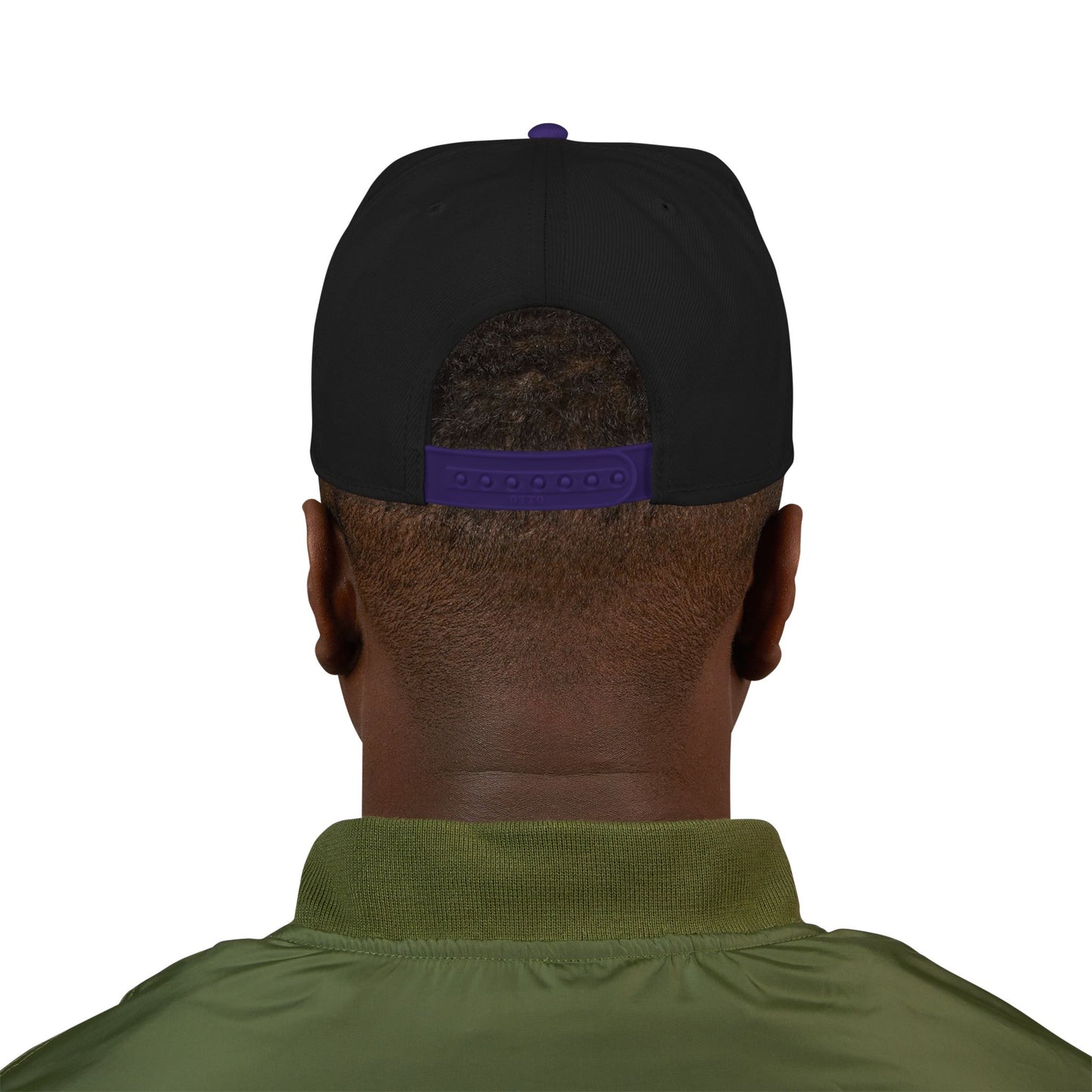 Milton J Logo Embroidered Snapback Hat